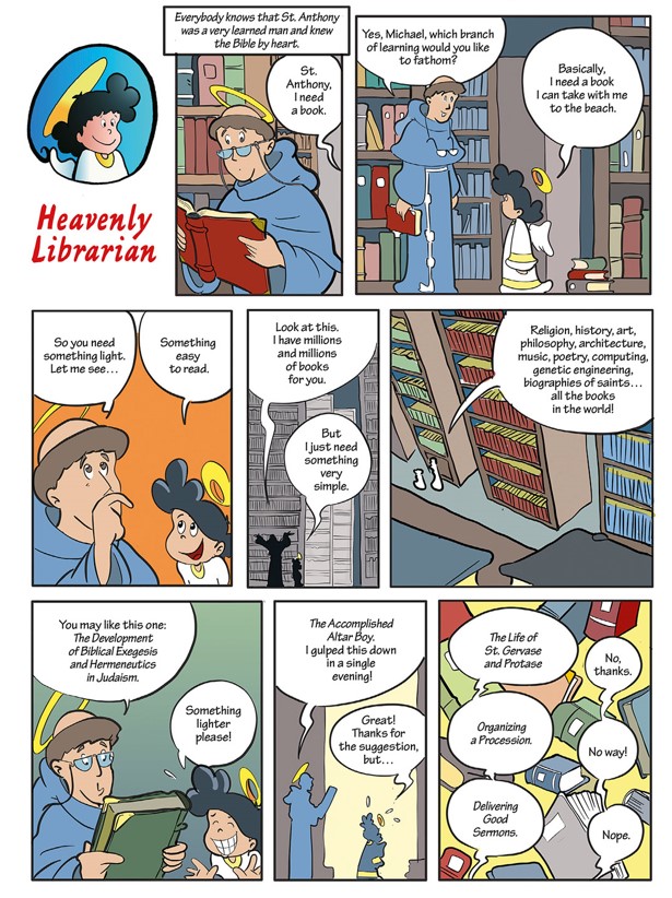Heavenly librarian