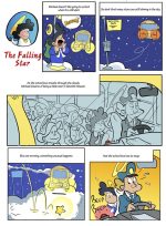 The falling star